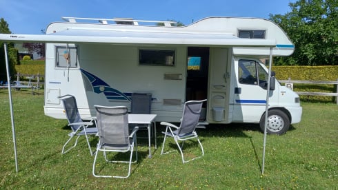 6p Adria Mobil alcove from 1999