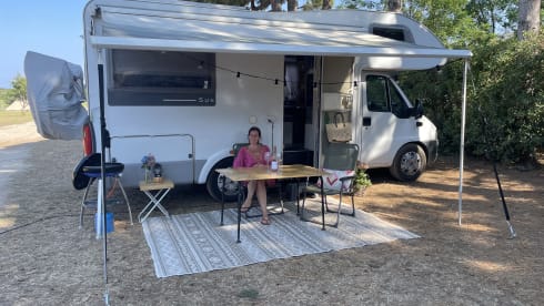 Kaatje – Super cozy family camper for atmosphere seekers and bon vivants