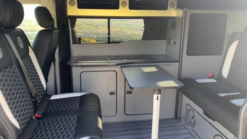 4 berth Volkswagen Transporter from 2016