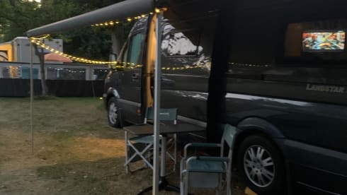 Hamish – 2 berth large campervan 2015 based on Mercedes Sprinter van
