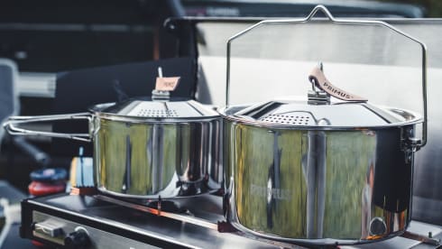 Waffle – Land Rover Dachaufbau mit 2 Schlafplätzen, Baujahr 2000