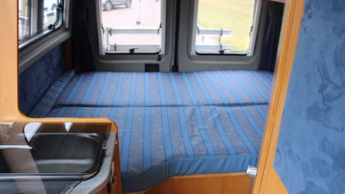 Comfortable camper bus