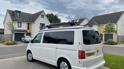 Quicksilver  – White VW T6 Four Berth.