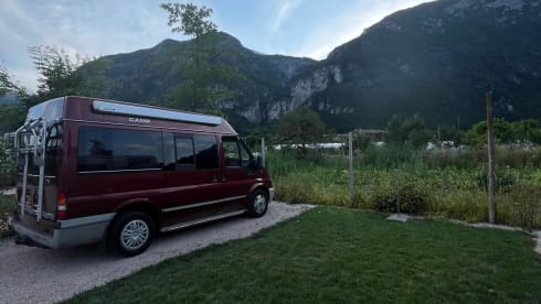 2 pers. kampeerbus – 2p Ford campervan from 2003
