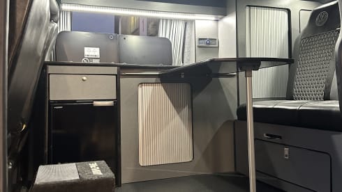 Metal  – 5 berth Volkswagen campervan from 2004