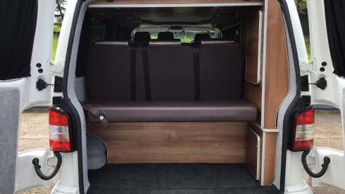 4 berth Volkswagen campervan from 2013
