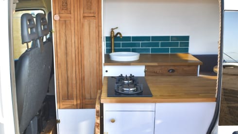 Sahara – Beautifully Handcrafted Off-Grid Ready MWB Campervan