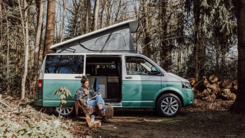 Ocean – Volkswagen camper, 4 persons fully equipped