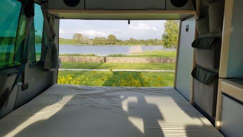 Beautiful and powerful T4 Volkswagen camper bus