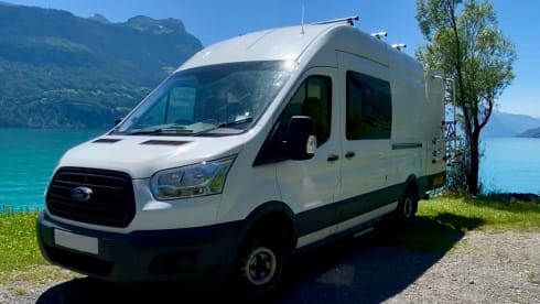 Ruby – Boho-Styled Ford Transit Camper | Spacious High-Roof Conversion
