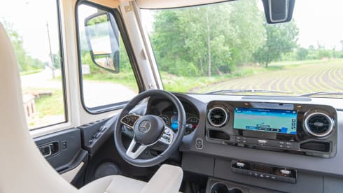 Go on an adventure with this luxurious 2022 Mercedes-Benz motorhome!