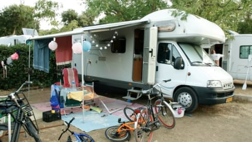 6-person Hymer alcove from 2005