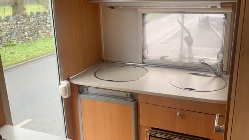 Helga the Hymer – South Lakes 5-6 berth Hymer C544 Classic 