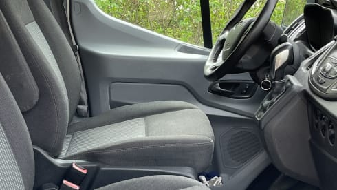 2-person FORD TRANSIT AUTOMATIC CAMPER VAN