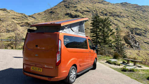 The Ginger Rambler – 4 berth Ford campervan from 2024