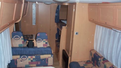 Super plenty of indoor space. Pleasant light inside. Completely self-sufficient.