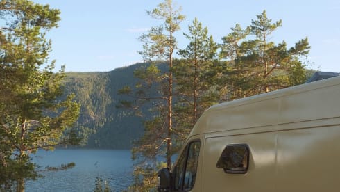 Camper Moos – Atmospheric, completely off-grid self-build camper van 