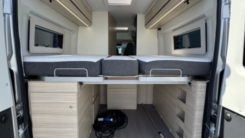 Adria campervan for 2 people