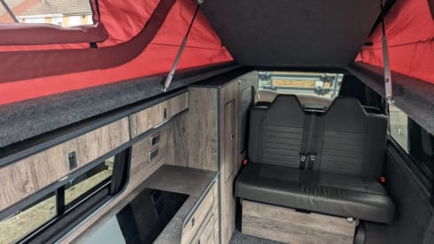 Bob  – Beautiful 4 berth Volkswagen camper van 2016 (2 adults & 2 children)