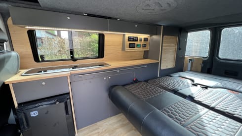 4 berth Volkswagen campervan from 2016