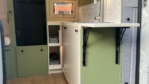 Modern attractive spacious self-build 2024 camper