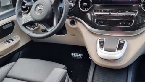 Perfect uitgeruste camperbus Mercedes Marco Polo Horizon