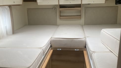 Happywheels – Giottiline luxury 4 person camper 2018