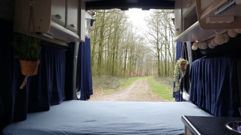Compact but very complete camper bus 2 persons