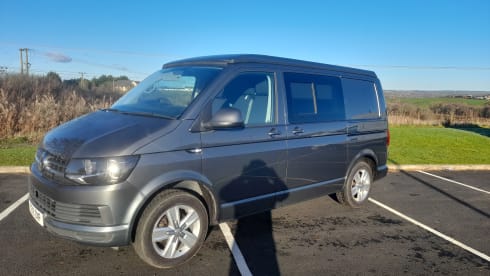 4 berth Volkswagen campervan from 2018