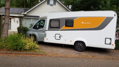 2p Bürstner semi-integrated from 2016