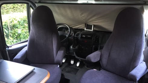 Nette ruime Adria Familie camper