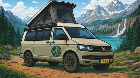 Benny – 4-sitziger Volkswagen T6.1 Campervan ab 2021