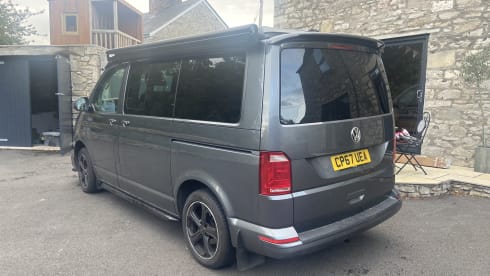 4 berth Volkswagen campervan from 2017