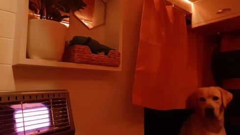 2-seater Nissan campervan from 2017