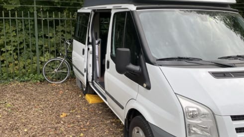 Ford Nugget Westfalia with pop-up roof