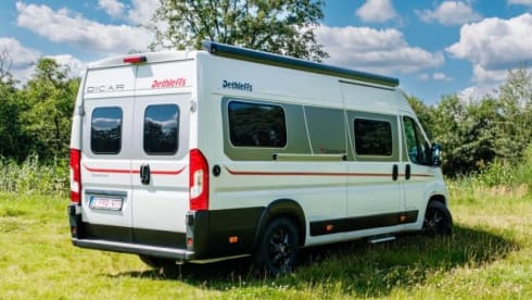 2p Dethleffs bus uit 2024