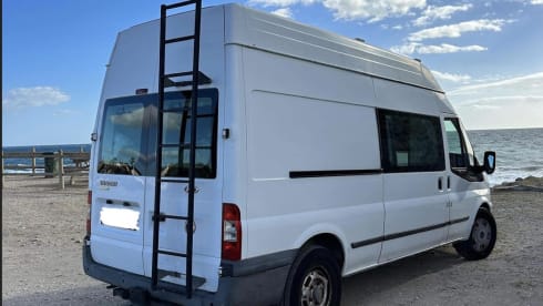 Ford transit camperbus  – 2p Ford bus uit 2007
