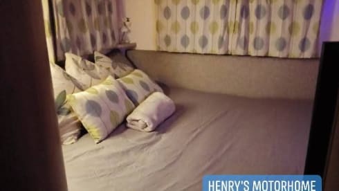 Henry's Motorhome Holidays  – 6 berth Bailey semi-integrated from 2017