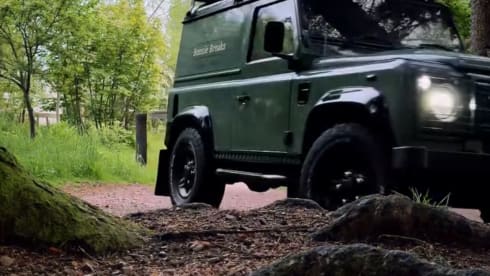 Adventurer  – Landrover 90 with ikamper tent sleeps 2 