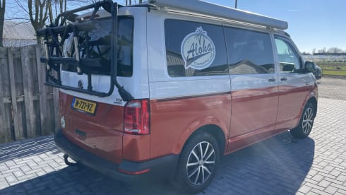 Aloha beach camper Orange – VW T6 Automatic