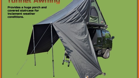 Dai Hitent – 2025 Daihatsu Hijet Trek 4x4 with Tentbox Roof Tent