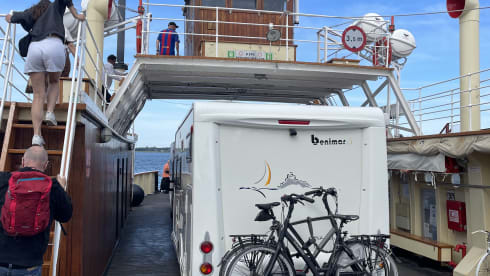 Spacious Benimar Perseo 540 with 3 liter engine 157 hp