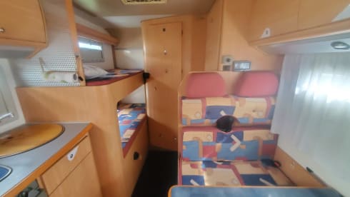 Camper Pino60 – Perfect for "FAMILY" and compact!
