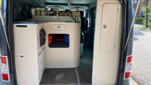 Snuggy – Gezellige Ford Nugget, geschikt voor kleine kinderen