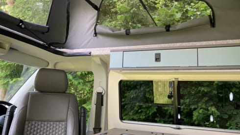 Ruthern –  VW T6  beautifully converted by Ecowagon.  Pitch available