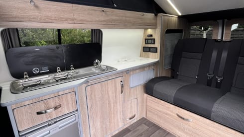 4 berth LWB VW 6.1 Campervan - Newly converted