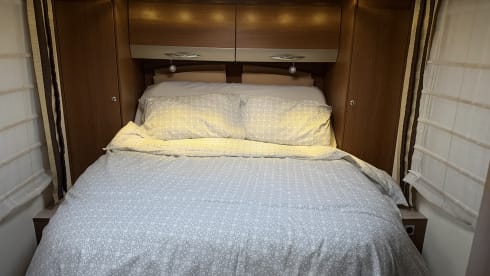 Burney  – 4 berth Bürstner semi-integrated from 2012
