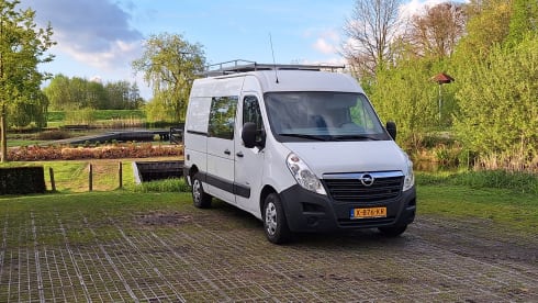 Off-grid self-built camper van from 2014
