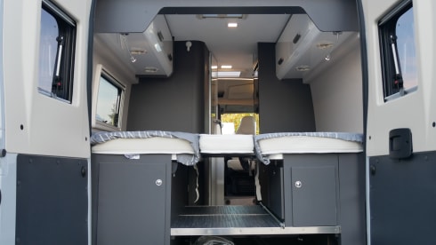 Sun Living Flexo 6.40, 2 couchages - 4 places assises, lits en longueur, climatisation !