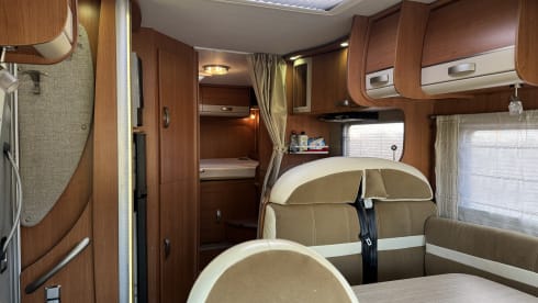 generous family integrated motorhome